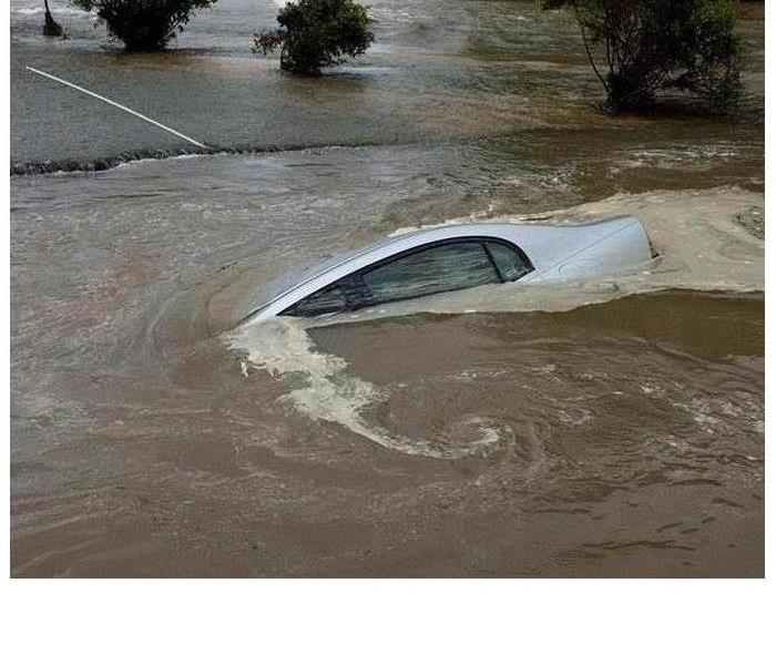 Don't drive through flooded roadways
